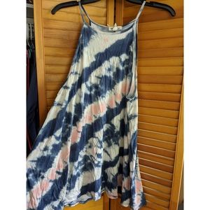 Tie dye summer dress